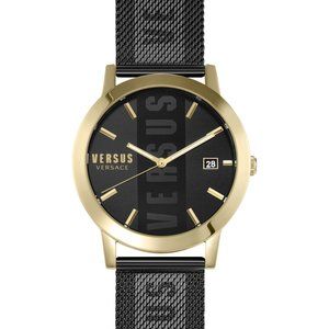 Versace Versus 44mm Men's Black Watch! New